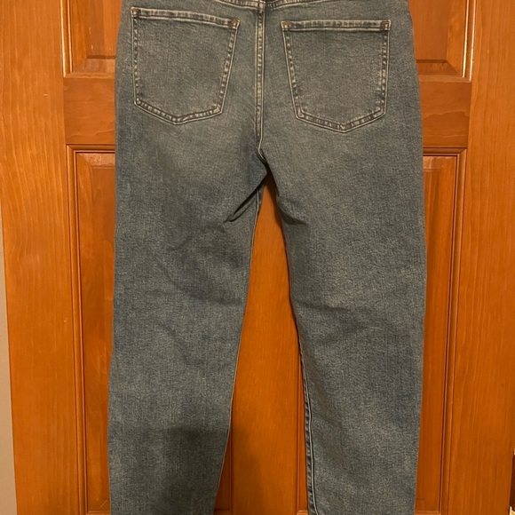 Express mid rise boyfriend jeans size 6R NWT - Picture 2 of 5